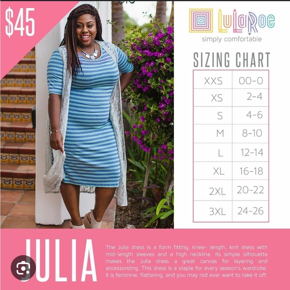 LuLaRoe Julia - Picture 4 of 4
